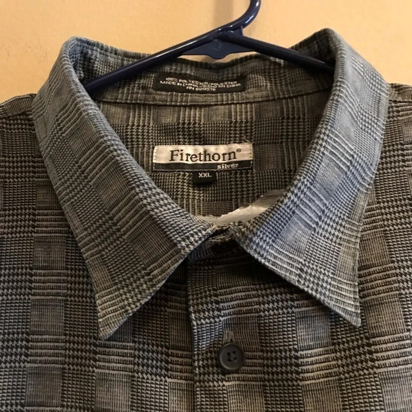 Firethorn Check Short Sleeve Button Front Shirt - Picture 3 of 8